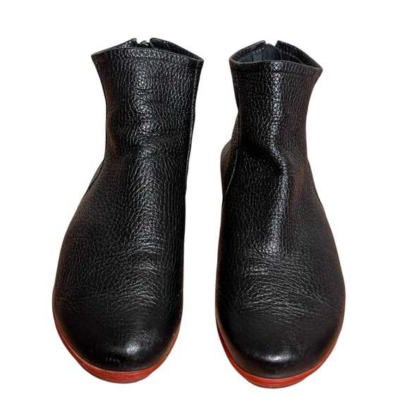 Arche ‘Baryky’ Soft Leather Zip Back Ankle Boot Red Sole 37 (6) - Picture 7 of 15
